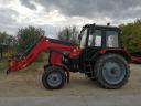 Belarus MTZ traktorra szerelhető BlackBull JX80 homlokrakodó a DORKER Kft-től