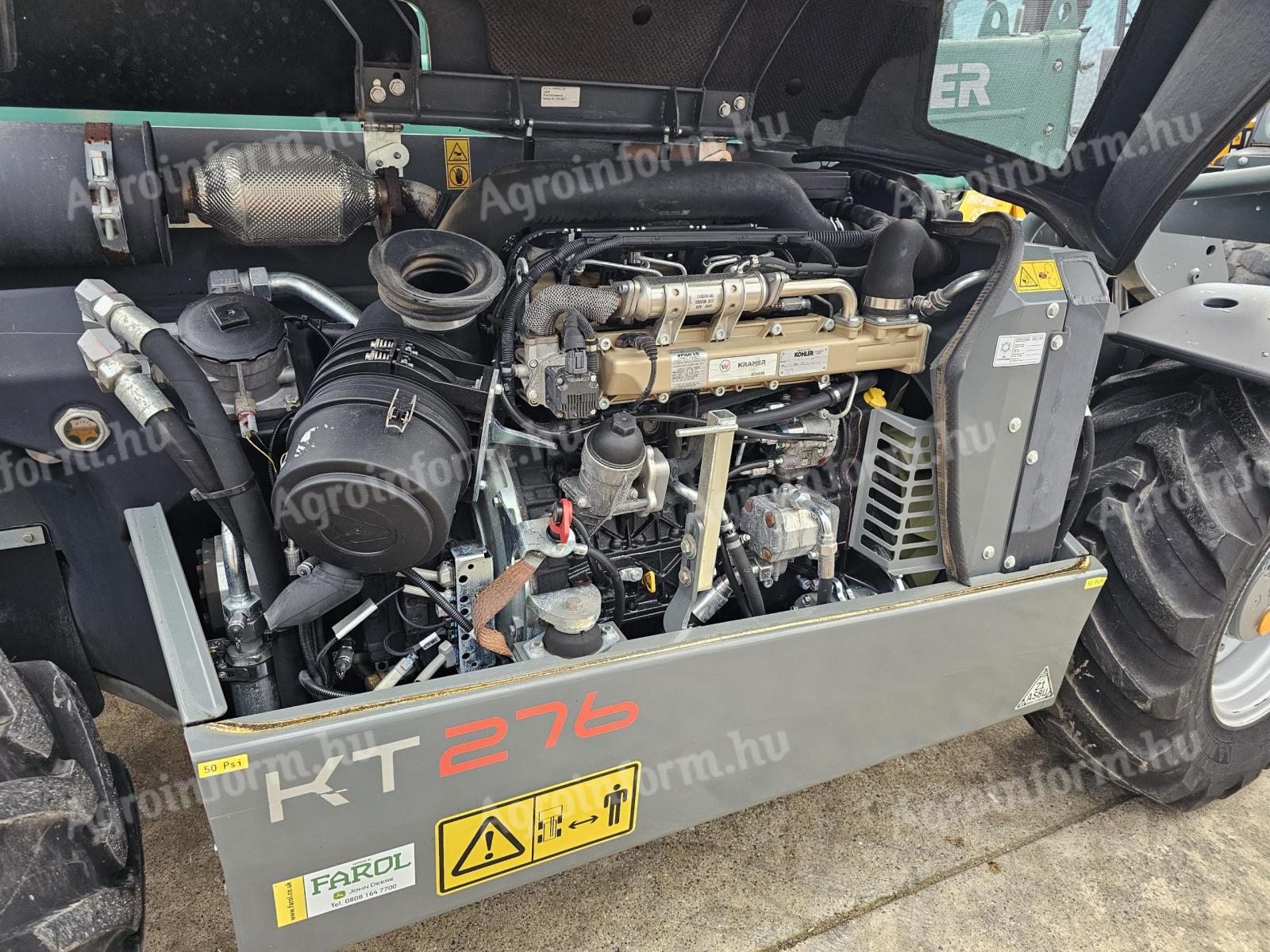 Kramer KT 276 teleszkópos rakodó eladó! ITLS - Békés vármegye 5500 ...