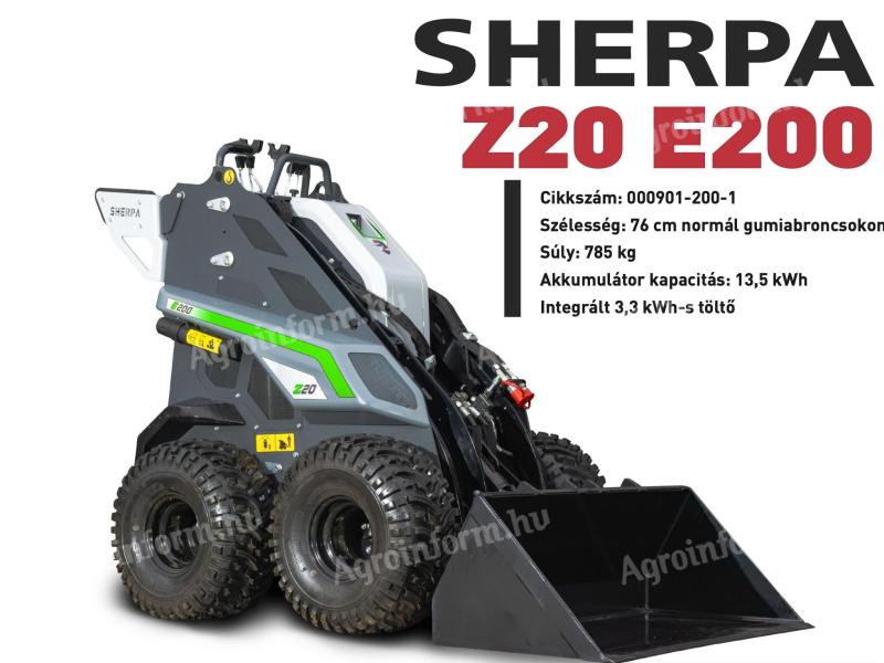 Sherpa Z20 E200 mini rakodó