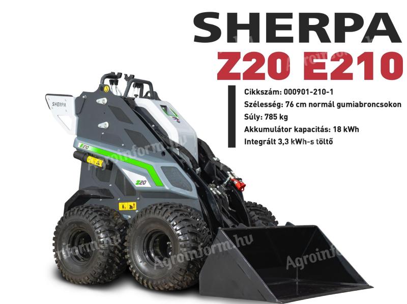 Sherpa Z20 E210 mini rakodó
