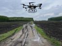 Drónos növényvédelmi permetezés
