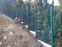 HORGANYZOTT zöld szürke antracit táblás kerítés,  kerítéspanel,  lábazati elem