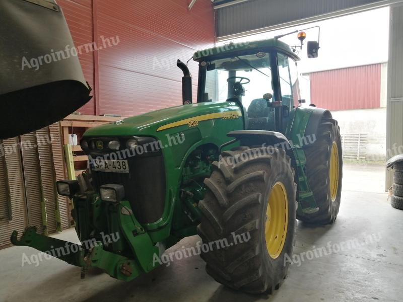 John Deere 8520 eladó/ csere gumihevederes traktorra