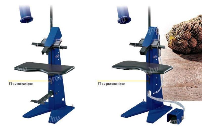 Sofragraf Getra elektromos klipszevő csomagológép mechanikus/pneumatikus