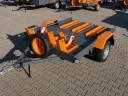 Új Orange motorszállító utánfutó (150x220 cm) Rendszámmal