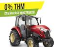 Yanmar Traktor,  47 lóerős,  kabinnal,  Japán traktor - 0 % THM