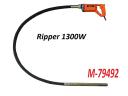 Elektromos Betontömörítő Tűvibrátor 1.2m / 1300W rugalmas vibro tömlővel * Ripper M79492 *