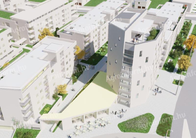 Грађевинско земљиште погодно за изградњу 500 станова за продају у Дебрецину са важећом грађевинском дозволом.