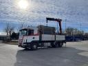Scania billenőplatós darus teherautó
