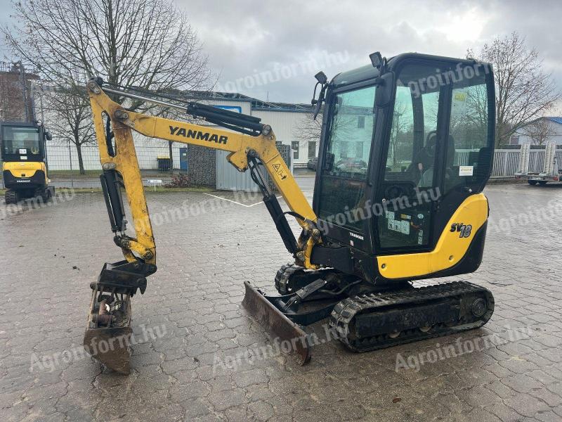 Yanmar SV18 / 2019 / 1230üó / Kalapácskör / Lízing 20%-tól