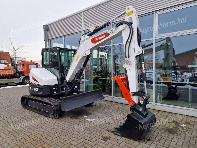 Bobcat E60 / 2023 / 5üó / Garancia / Lízing 20%-tól