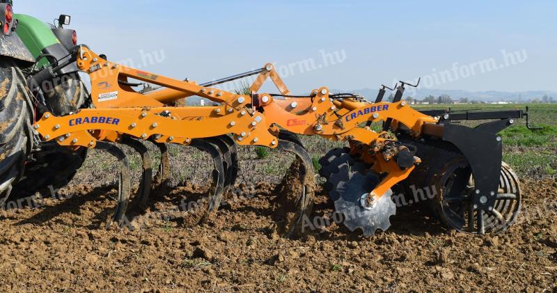 Forgatás nélküli talajműveléshez MoroAratri Crabber 300 kultivátor