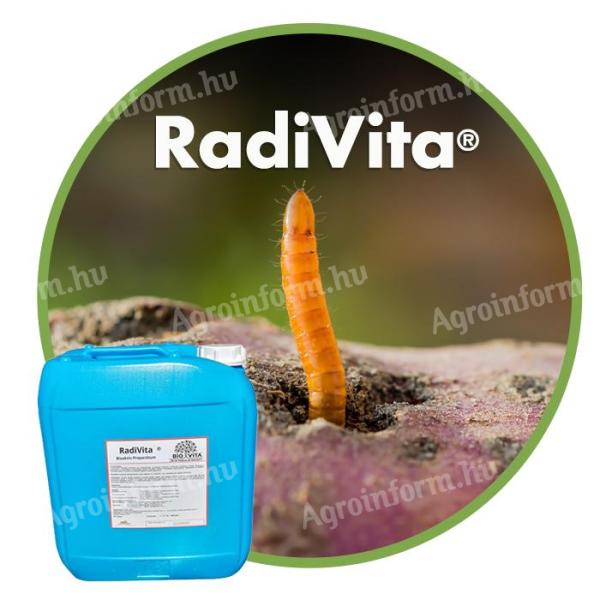 RADIVITA - Bioaktiv Preparátum -talaj és gyökérkondícionáló - szelektált baktérium törzsek