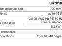 DOMASZ SK7010 kőleválasztó eladó a Wolfoodengineering Kft kínálatában