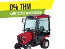 Yanmar Traktor,  22 lóerős,  kabinnal,  Japán kistraktor - 0 % THM