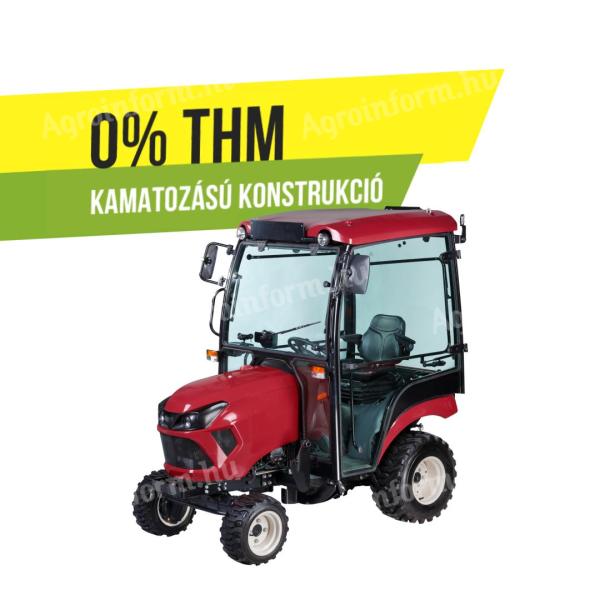 Yanmar Traktor,  22 lóerős,  kabinnal,  Japán kistraktor - 0 % THM