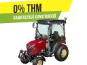 Yanmar Traktor,  26 lóerős,  kabinnal,  Japán kistraktor - 0 % THM