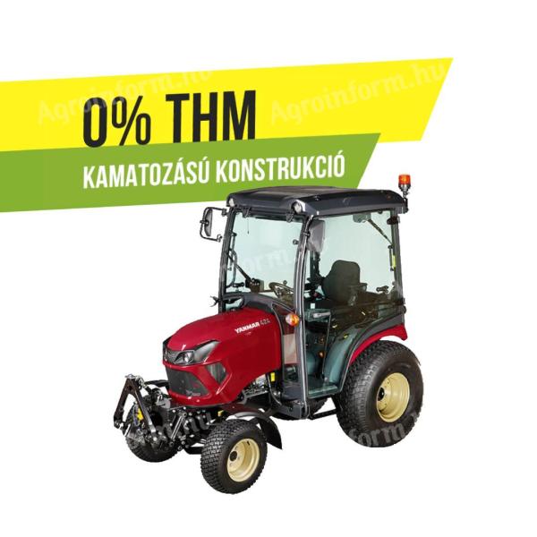 Yanmar Traktor,  26 lóerős,  kabinnal,  Japán kistraktor - 0 % THM / SA424V-Q