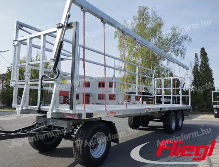 Fliegl DPW 210 BL Ultra bálaszállító pótkocsi rakományrögzítéssel
