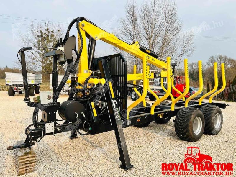 Hydrofast H11 - Lesnícky šmykomotor - 7 m so žeriavom - K dispozícii v Royal Tractor