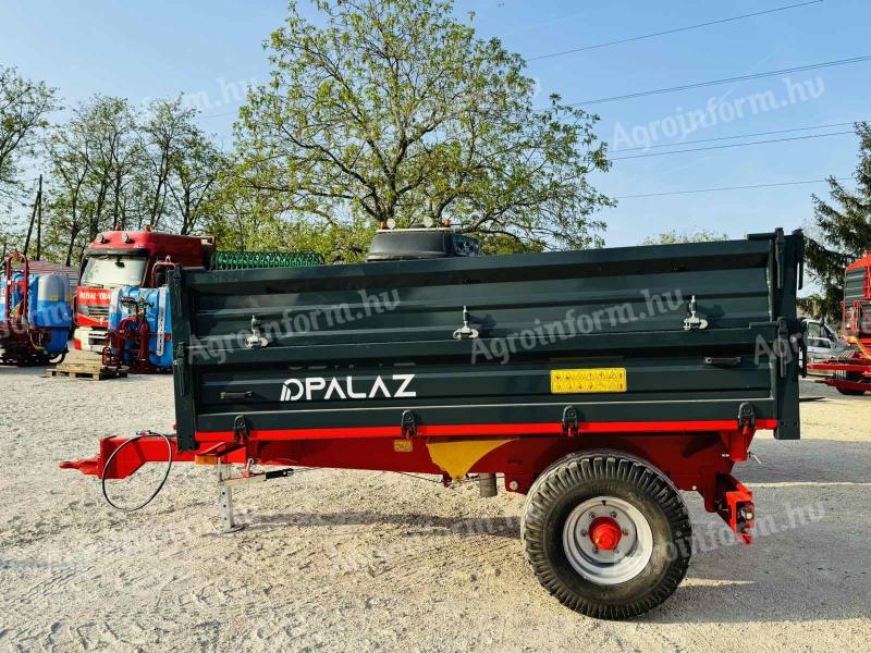 Palaz/Palazoglu 3,5T - Egytengelyes pótkocsi - Royal traktor - Kihagyhatatlan áron