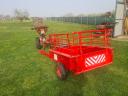 Robi-REKORD kerti traktor kiegészítőkkel-pótkocsi nélkül