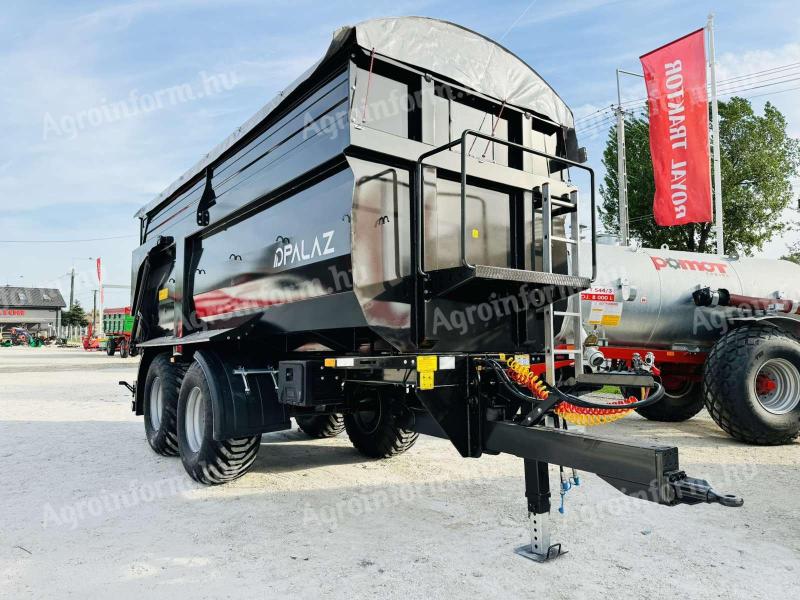 Palaz / Palazoglu 15T tandem turtle trailer - fantastic price - Royal tractor