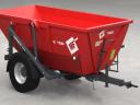 Metalfach/Metal-Fach 6T prikolica za odlaganje odpadkov - Novost Royal tractor