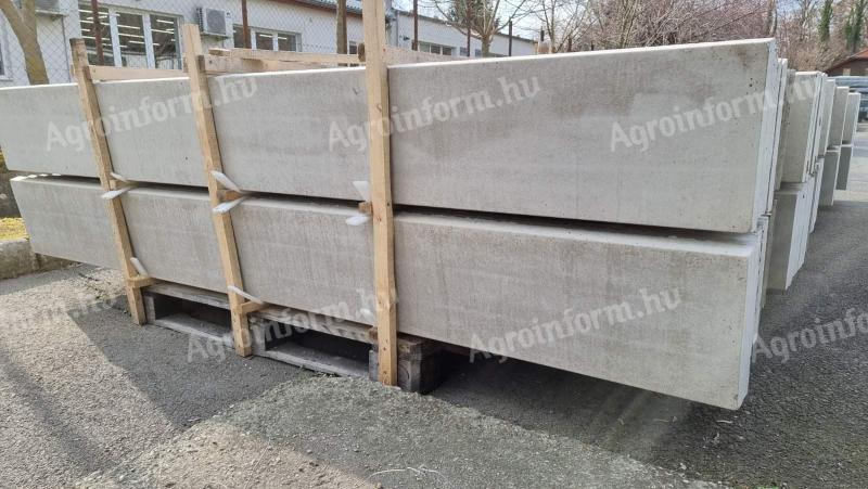 Kerítés - lábazati elem - betonlábazat - táblás kerítés panel - vadháló - drótfonat