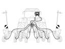 Vetésellenőrző monitor szemenkénti vetőgépre (SPC,  IH,  Kuhn,  Monosem)