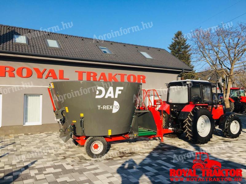 DAFF T-REX 10V - TAKARMÁNYKEVERŐ ÉS KIOSZTÓKOCSI - RAKTÁRKÉSZLETRŐL - ROYAL TRAKTOR