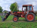 MTZ 80 traktor új homlokrakodóval eladó