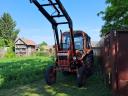 MTZ 80 traktor új homlokrakodóval eladó