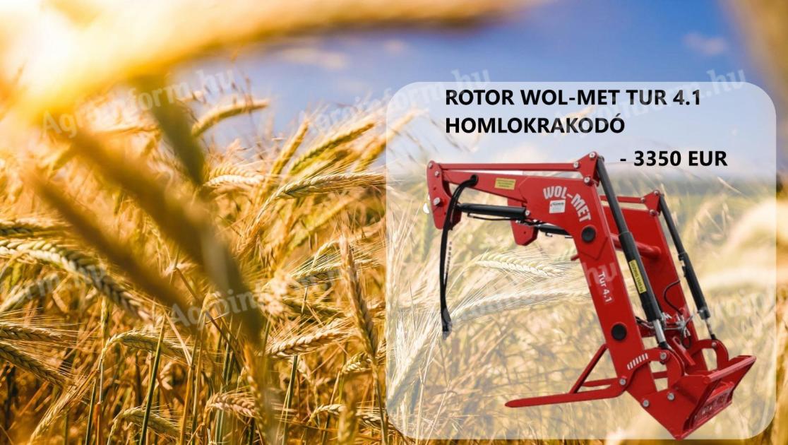 Wol-Met homlokrakodó és Adapterek! MTZ/Zetor/New Holland/John Deere ...