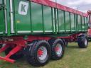 Kröger agroliner HKD 402 három tengelyes forgó zsámolyos pótkocsi