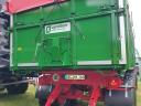 Kröger agroliner HKD 402 három tengelyes forgó zsámolyos pótkocsi