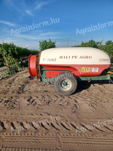 Malupe agro 2200 axiál szőlő gyümölcs permetező kipróbálható