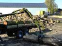 Jansen HRW-15 1,5 tonnás erdészeti kiközelítő csörlővel és daruval