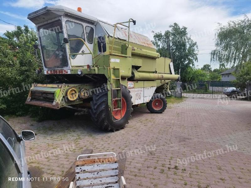 Claas 106 kombájn gabona adapterral eladó