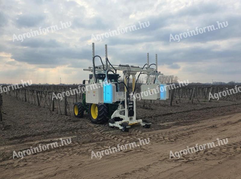UV BOOSTING TM-2R kettő soros növényvédelmi szőlőművelő gép ÚJDONSÁG MAGYARORSZÁGON