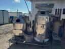 Sőrfőző berendezés 300 liter+ 900 liter ászkoló tartály