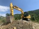 Komatsu PC160 lánctalpas forgókotró