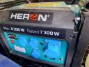 HERON benzinmotoros áramfejlesztő; 8 kVA; 230 V; elektromos indítással