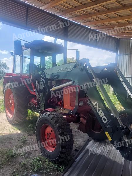 Mtz új Blackbull JX 80 homlokrakodóval,  kettő tulajdonossal