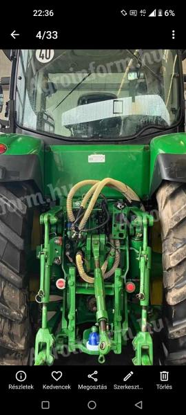 John Deere K80 és 3 az 1ben vonólétra