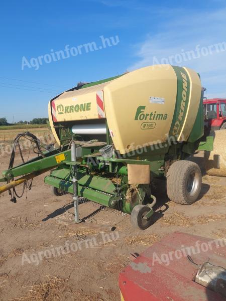 Krone Fortima v1500 változókamrás körbálázó 17 000 bálaszám