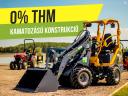 PÁLYÁZHATÓ! Mini törzscsuklós homlokrakodó (max. 850 kg)/ Eurotrac W11 - 0 % THM