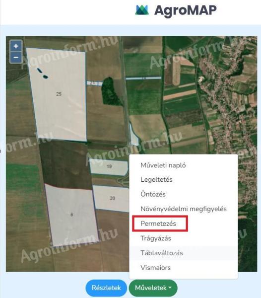 Tápanyag-gazdálkodási terv készítése AgroMAP-pel - a TGT azonnali NÉBIH eGN-be töltése