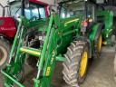 John Deere 5100M traktor gyári homlokrakodóval