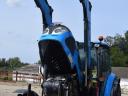 Landini 5-110H,  Top 113 LE - Landini MC100 homlokrakodóval + RTK-s automata kormányzással